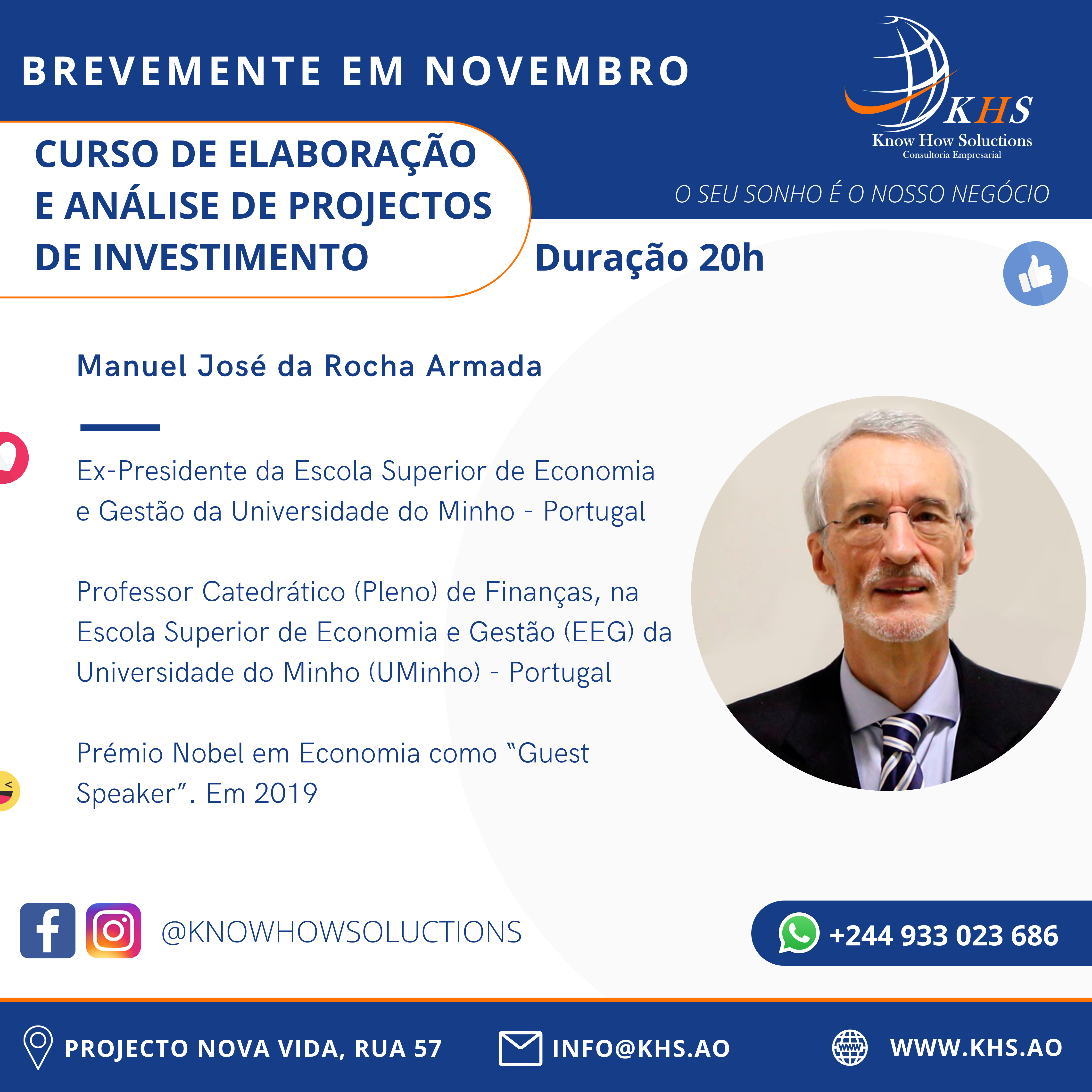 Elaboração  e Análise de Projectos  de Investimento